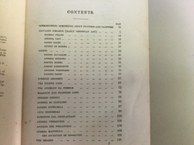 ANTIQUE - MEMOIRS OF EARLY ITALIAN PAINTERS ...BY MRS. JAMESON in Non-fiction in Ottawa - Image 3