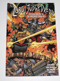 DC Comics Lobo Judge Dredd#0 comic book