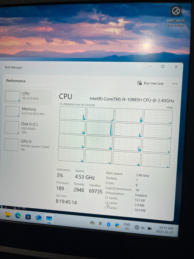 Lenovo ThinkPad P15 Laptop - Core i9, 32GB RAM, 512GB SSD, Win11 in Laptops in London - Image 3