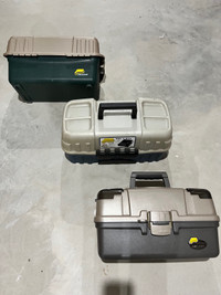 Plano Tackle Fishing Boxes. *LIKE NEW*. All 3 for $80