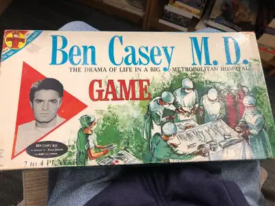 Ben Casey MD Board Game 1961 Transogram, View more