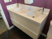 IKEA Godmorgan double sink vanity 
