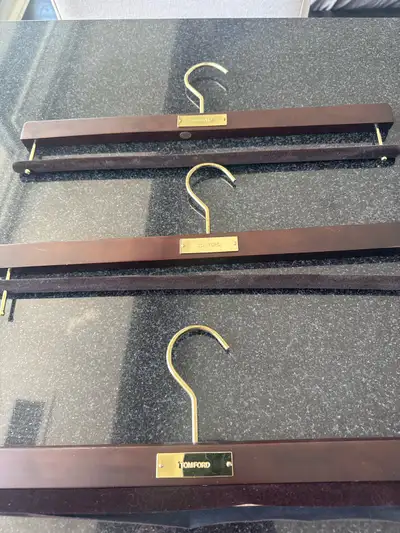 Tom Ford vintage wood Hangers, View more