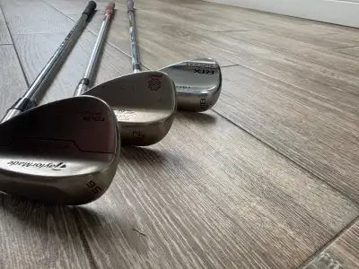 Cleveland RTX, Titleist SM5, TaylorMade ATV Wedges – RH, View more