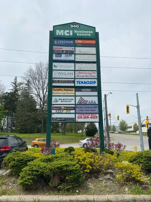 Available for lease two units 1100 sq ft each is a commercial space located at 340 Business Centre,...