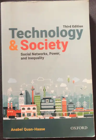 Technology & Society - Social Networks, Power, and Inequality, View more