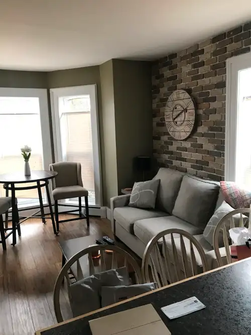 Steps to Laurier and University of Waterloo, this beautifully renovated apartment is in a quiet, mat...