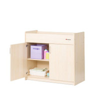 Foundations SafetyCraft Changing Table, Natural