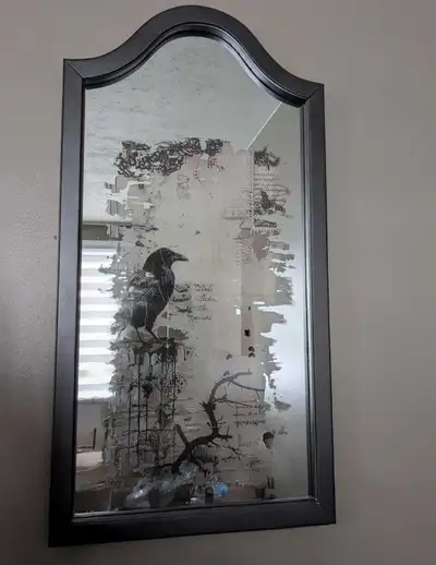 Decorative Gothic Mirror, View more