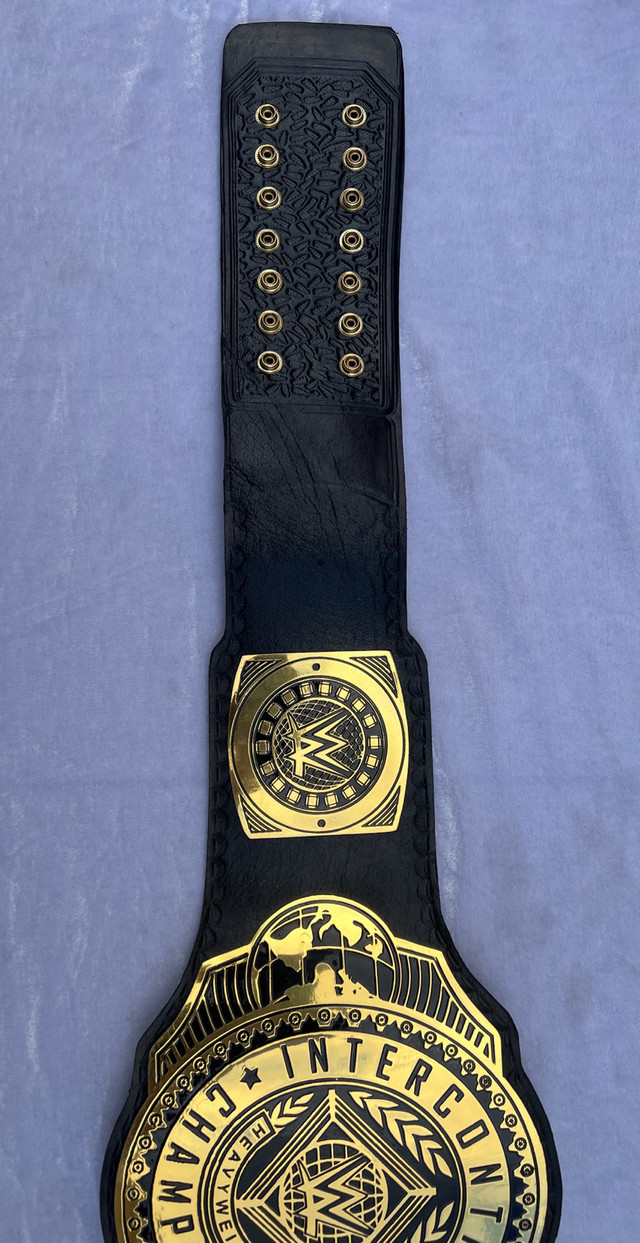 WWE new Intercontinental Championship wrestling belt replica in Arts & Collectibles in Oakville / Halton Region - Image 3