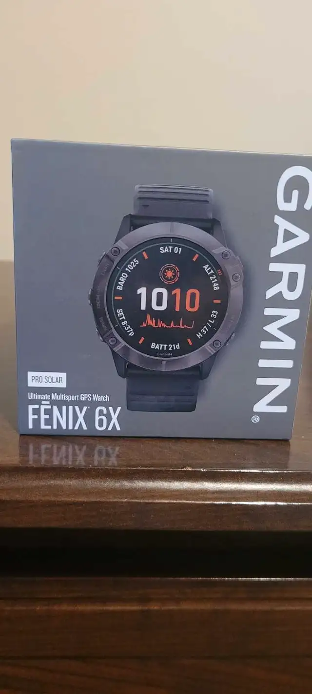 GARMIN FENIX 6X PRO SOLAR in Jewellery & Watches in Laval / North Shore - Image 2