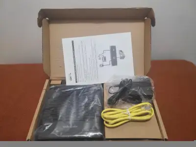 NEW modem never used inside it box , working same as u can see on the video