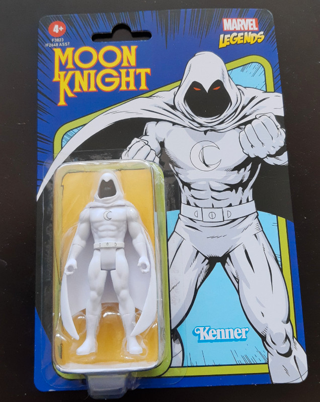 Marvel Legends retro series 3.75 Moon Knight Figure in Toys & Games in Guelph