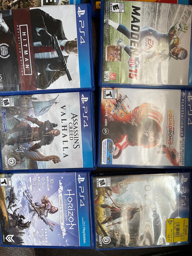 PS4 video games in Sony Playstation 4 in Sault Ste. Marie