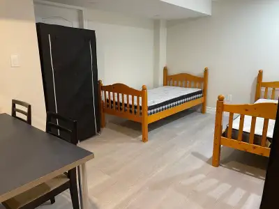Sharing Room in newly renovated basement is available for girls Available from TODAY Charlebrook cou...