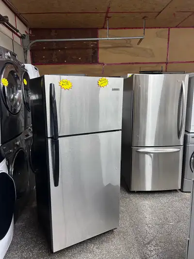 Fridge Frigidaire  28” wide, %100 working 30 Days Warranty, View more