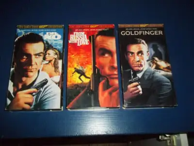 514-247-8483 -Jenny 16 Vintage vhs-vhs-vhs- (all for 30$ Dr No From Russia With Love Goldfinger 2 -O...