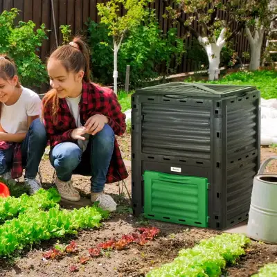 Outdoor Compost Bin Garden Container,, View more