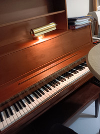Bell piano apt.size. Recently tuned. $750. 4319974709