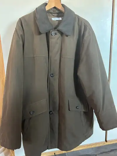 Joseph & Feiss. Parka Doublure amovible 3 saisons. Très bon état Grandeur XL Col en cuir amovible