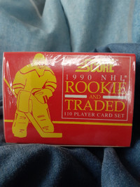 Score 1990 rookie and traded 110 player hockey card set