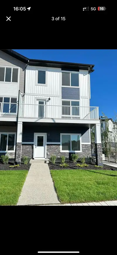 Brand New 4-Bedroom Townhouse for Rent – Cornerstone Blvd NE, Calgary Available Immediately | Minimu...