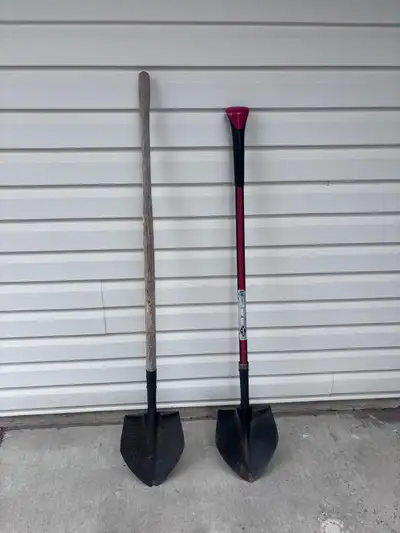 2 Garden/Construction shovels, View more
