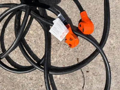 25’ heavy duty 10/3 extension cord, View more