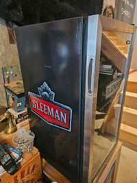 Sleeman mini beer fridge collectible 