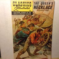 CLASSICS ILLUSTRATED #165 HRN 164-QUEENS NECKLACE-1ST E FN
