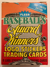1987 Fleer Baseball's Award Winners Box Set