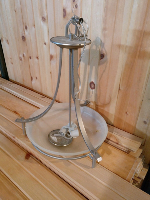 3 Bulb Hanging Light Fixture Indoor Lighting & Fans Edmonton Kijiji