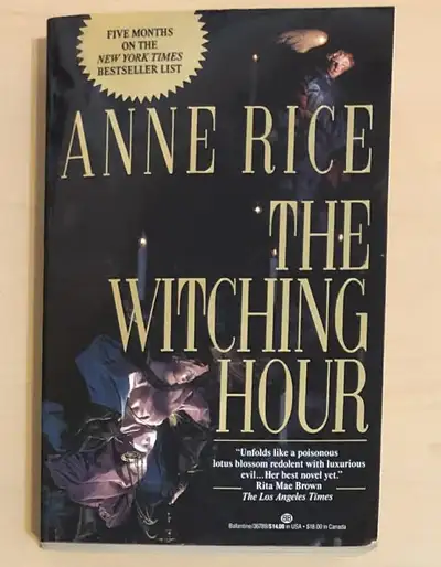 The Witching Hour by Anne Rice large paperback novel, View more