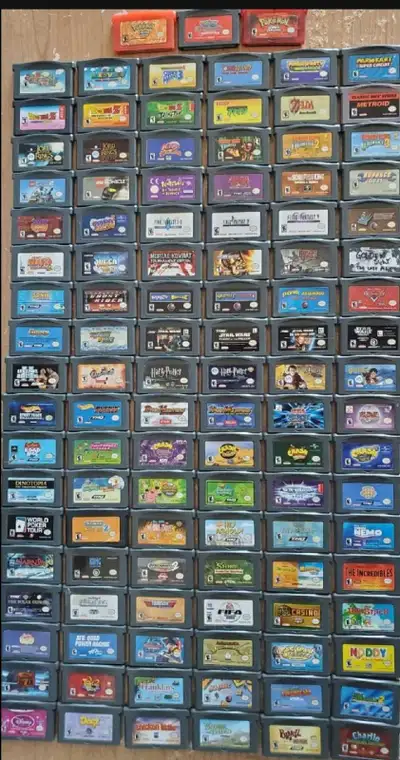 Gameboy Advance Games (111) Altered beast: guardian of the realms Ant bully Atlantis Atv quad pro ra...