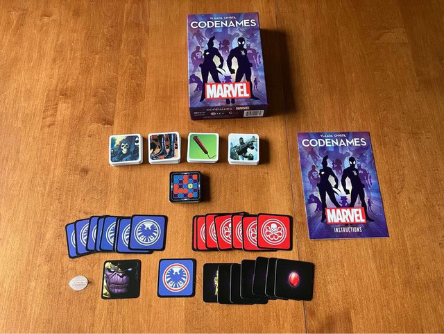 Codenames Marvel Edition Game, Complete dans Jouets et jeux  à Ville de Montréal