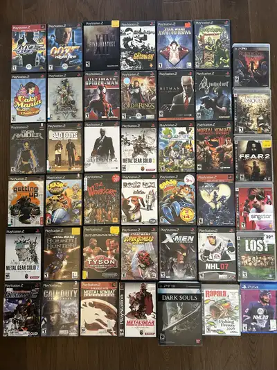 Playstation 2 PS2 Games 007 Agent Under Fire - $5 (no manual) 007 Nightfire - $10 (no manual) Cake M...