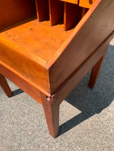 Antique Pine Desk, Portable?, View more