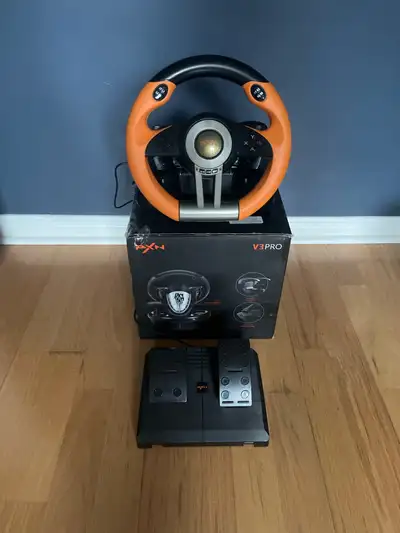 PXN V3 PRO Racing Wheel With Pedals, View more
