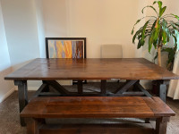 Wood dinning table 