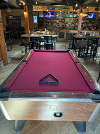 Commercial Pool Table 