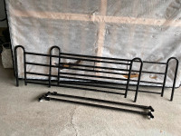 full length  both sides extendable bed rail
