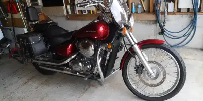 2009 Honda Shadow Spirit, low kilometers, like new condition. Seller motivated.This ad was posted by...