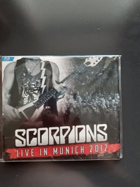 SCORPIONS ! LIVE IN MUNICH 2012 CONCERT BLUE RAY ! BRAND NEW
