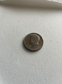 Silver half dollar USA