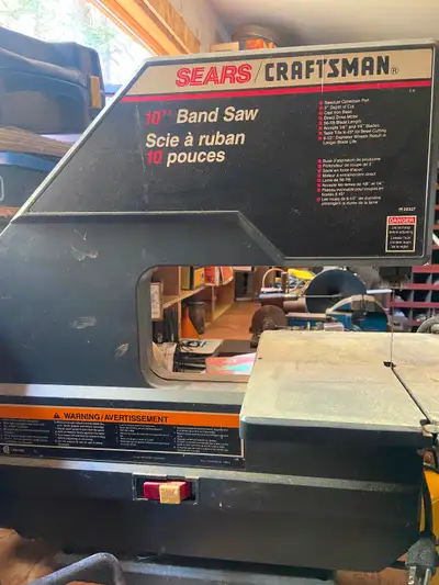 10Inch Band Saw-Craftsman, View more