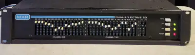 MXR DUAL 2/3 OCTAVE MODEL 171 EQUALIZER, View more