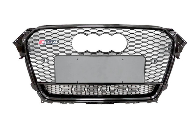 Audi Grille Honey Comb quattro style front grille A4 S4 A5 S5 A3 in Auto Body Parts in City of Toronto - Image 4