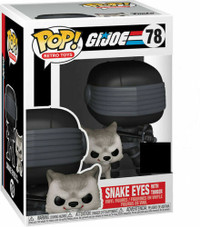 FUNKO POP # 78 SNAKE EYES WITH TIMBER FUNKO EXCLUSIVE