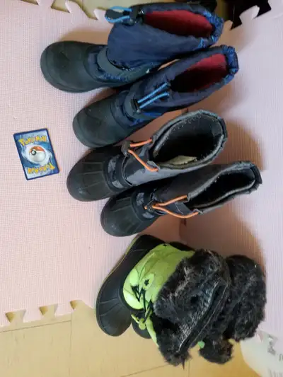 Columbia & Kamik waterproof winter boots + free boots, View more