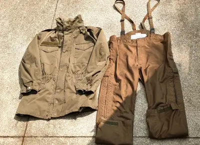 Austrian Military Goretex Jacket w/ Waterproof overalls, View more